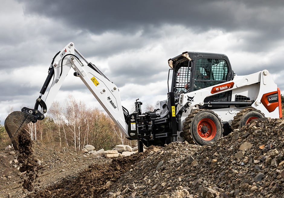 Bobcat Launches New Backhoe Attachments for Its Compact Loaders.