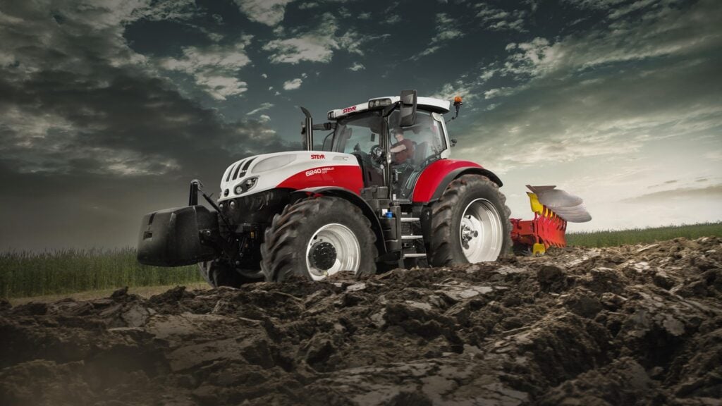 Steyr Produces Absolut CVT Series Tractor With Three New Packages