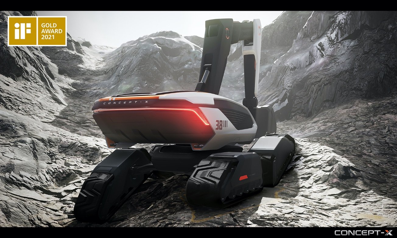 Doosan Infracore's Unmanned and Future-Oriented Concept-X 