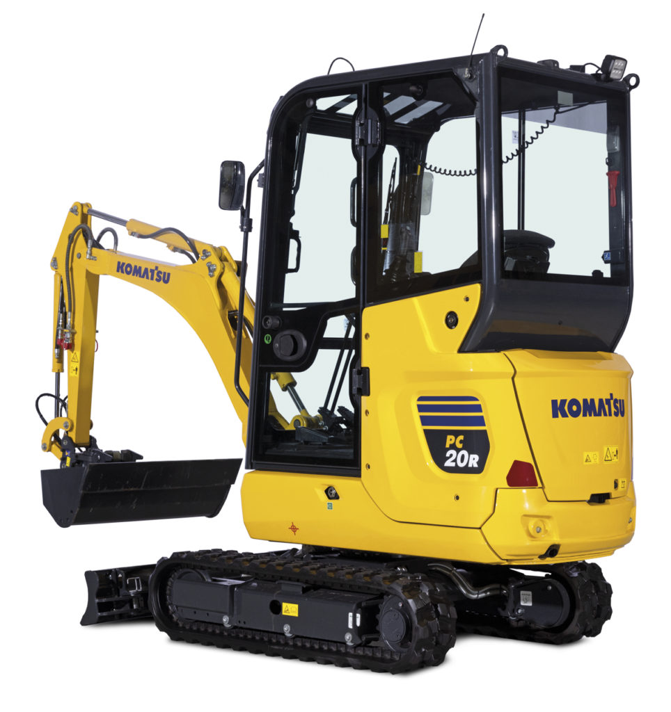 Komatsu New New PC17R-5 and PC20R-5 Mini Excavators Presented for the ...