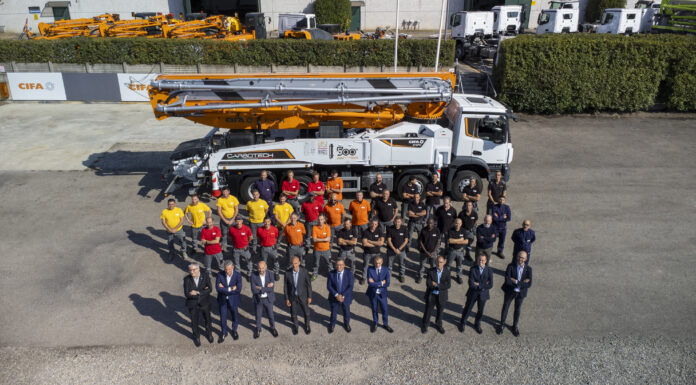 CIFA Launches First Full-Electric Truck Pump of the New Energya Electric Brand