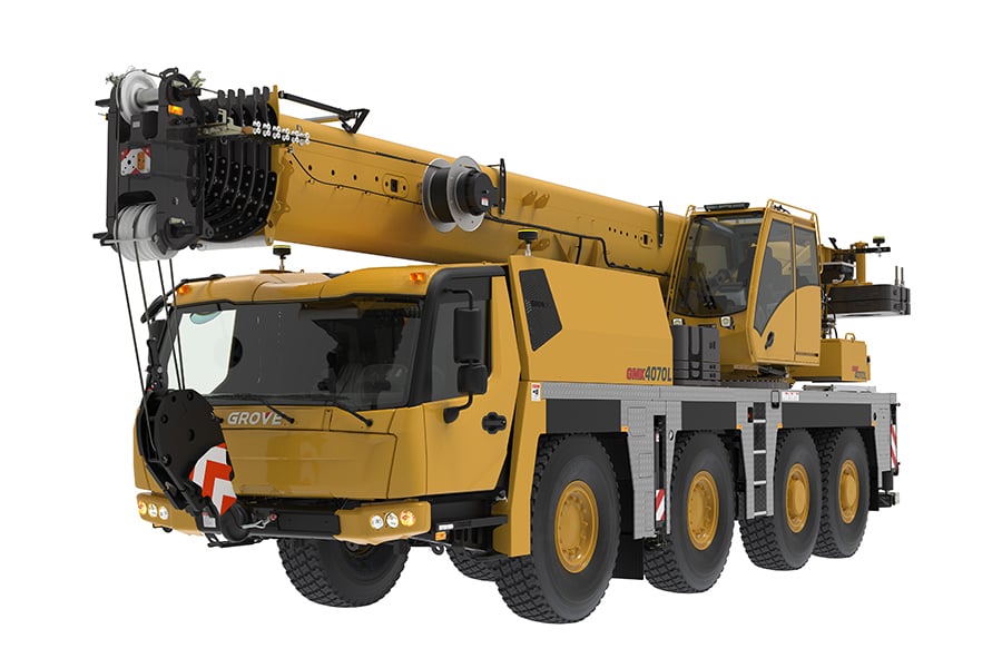 Manitowoc Launches GMK4070L Four Axle All terrain Crane at bauma 2022 The HeavyQuip Magazine