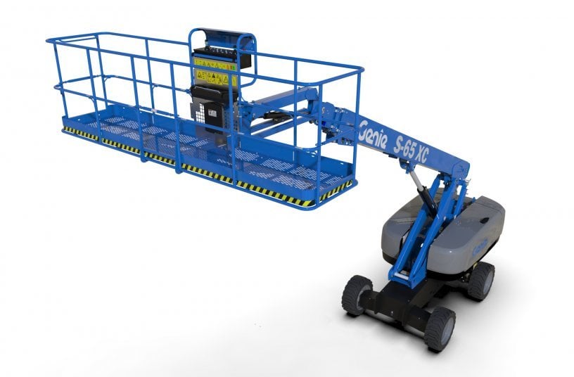 Genie Offers 13Ft Super Sized Platform for XC MEWPs