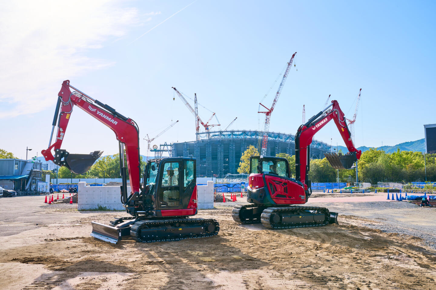 Sv100 Loading Yanmar CE Unveils 8 and 10 Tonne Excavators: the SV86-7 and the SV100-7 ...