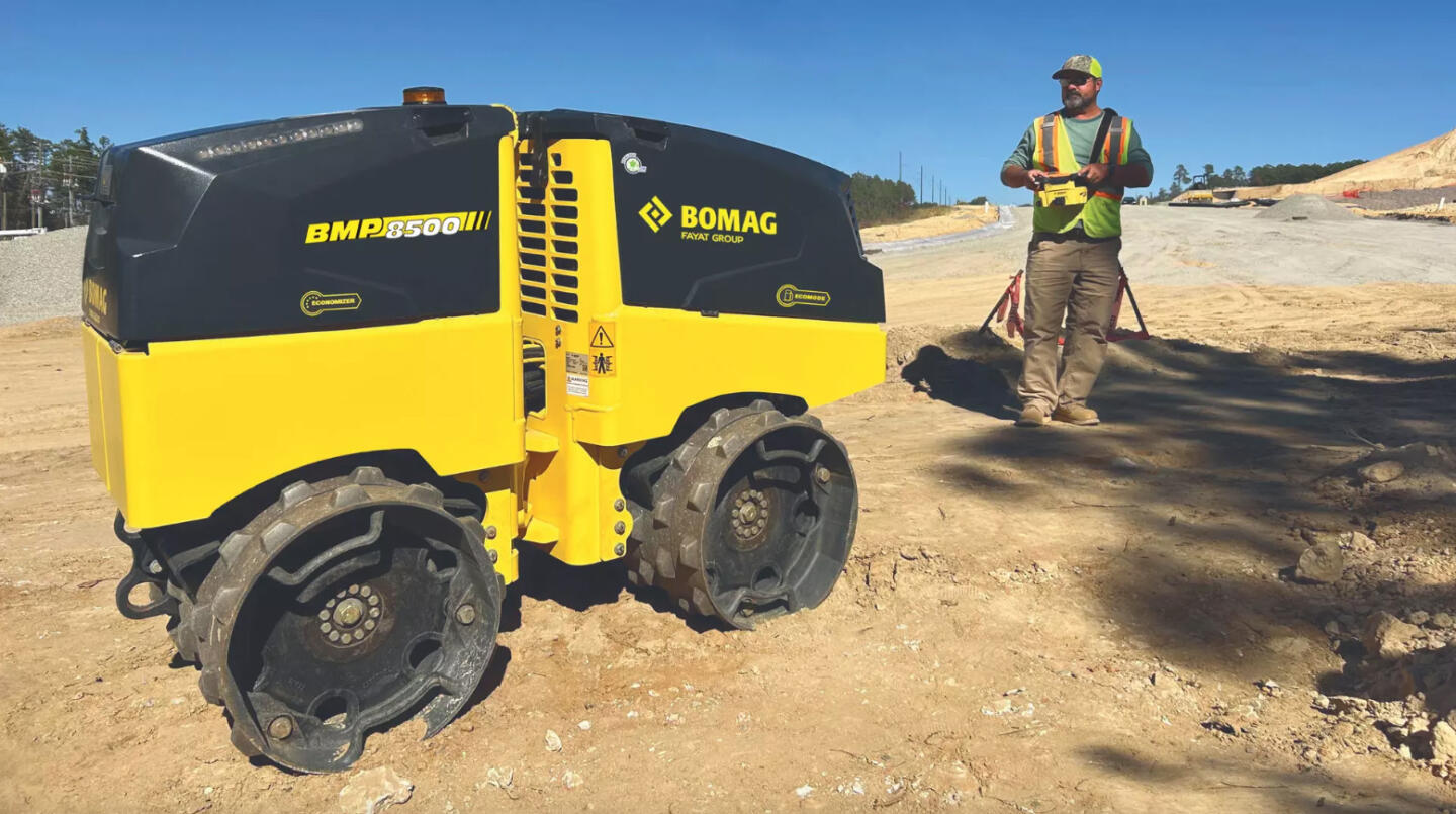 Bomag Launches Next-Gen Radio Remote-Controlled BMP 8500 Compactor ...
