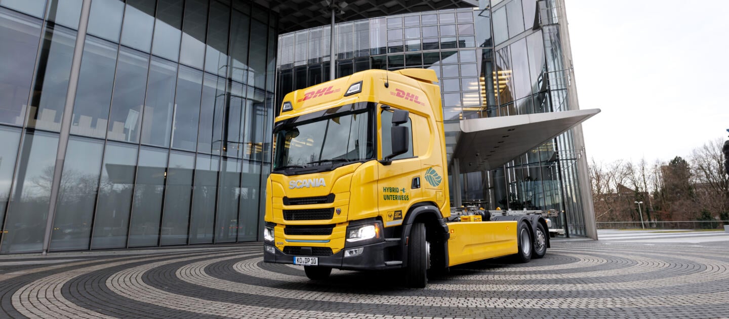 Scania and DHL to Test an Hybrid Battery Truck