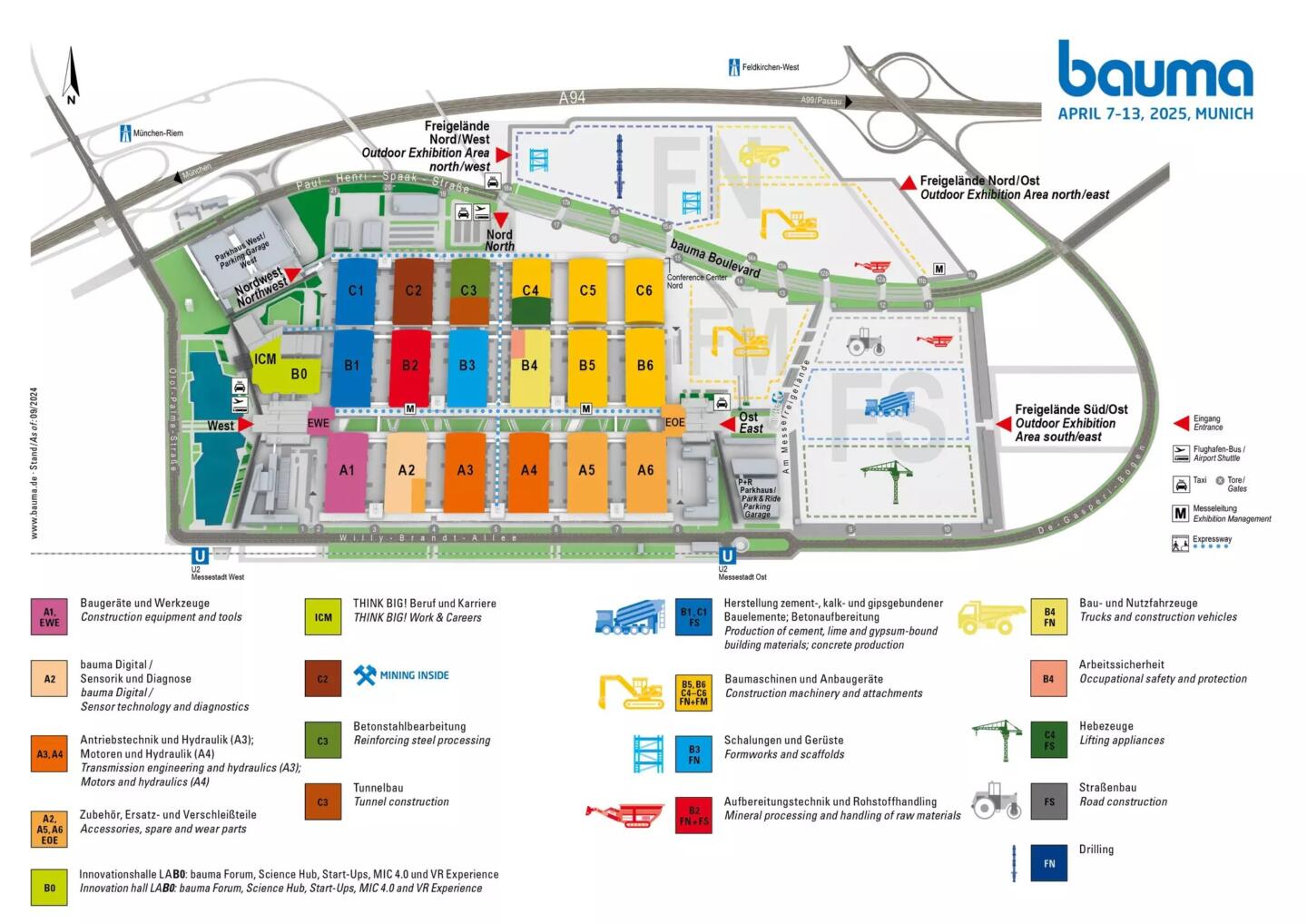 Bauma-2025-floor-map