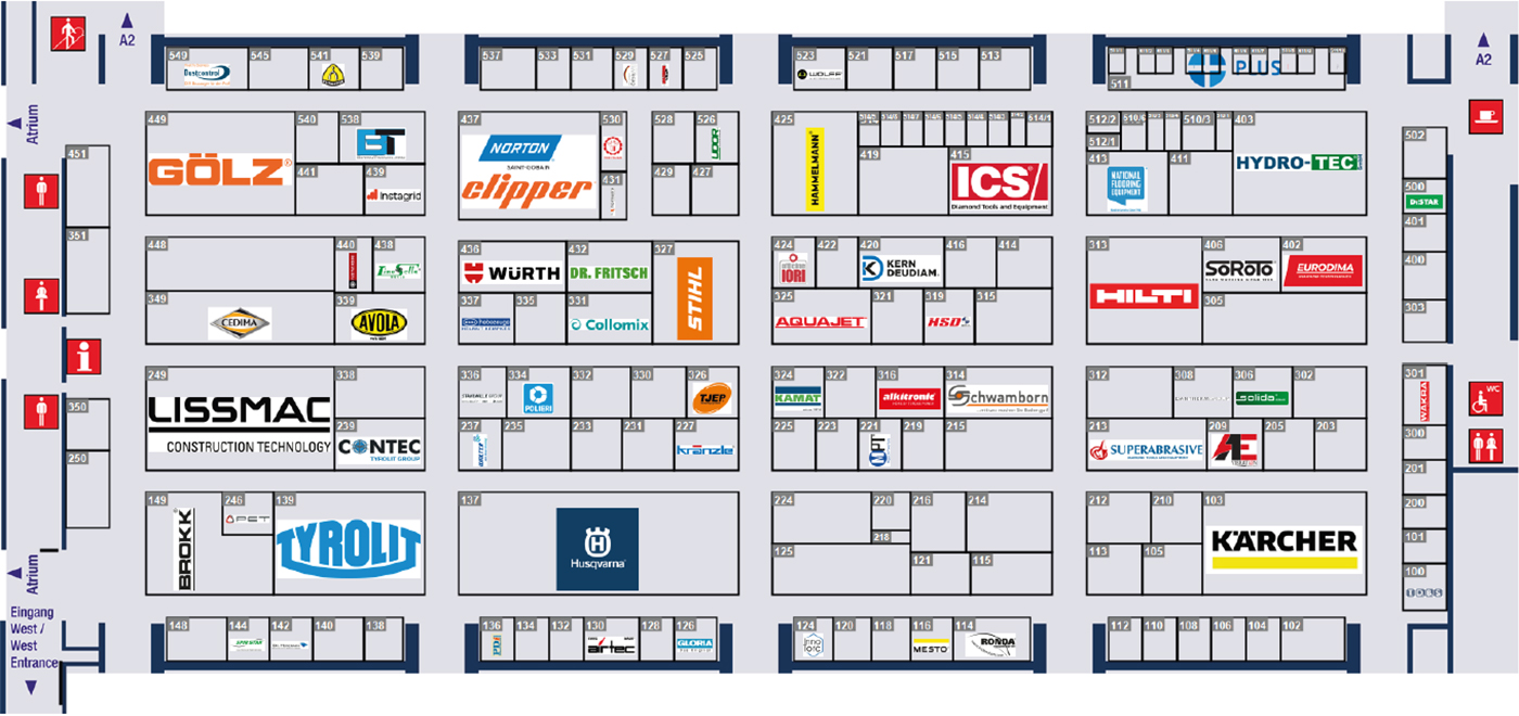 Bauma-2025-map-Hall-A1