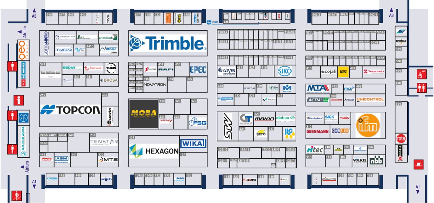 Bauma-2025-map-Hall-A2
