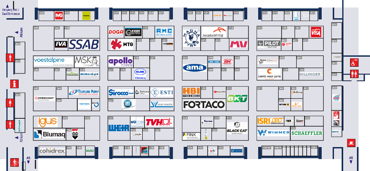Bauma-2025-map-Hall-A6