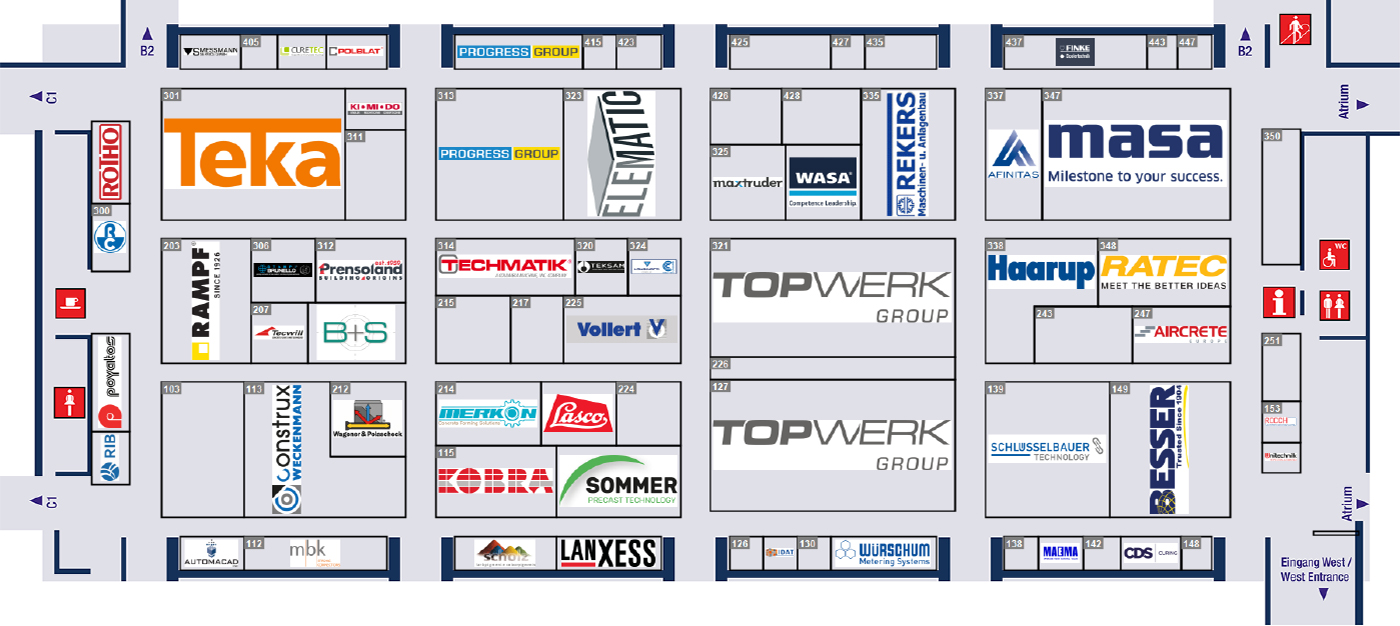 Bauma-2025-map-Hall-B1