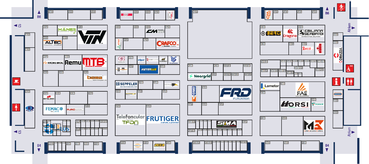 Bauma-2025-map-Hall-B5