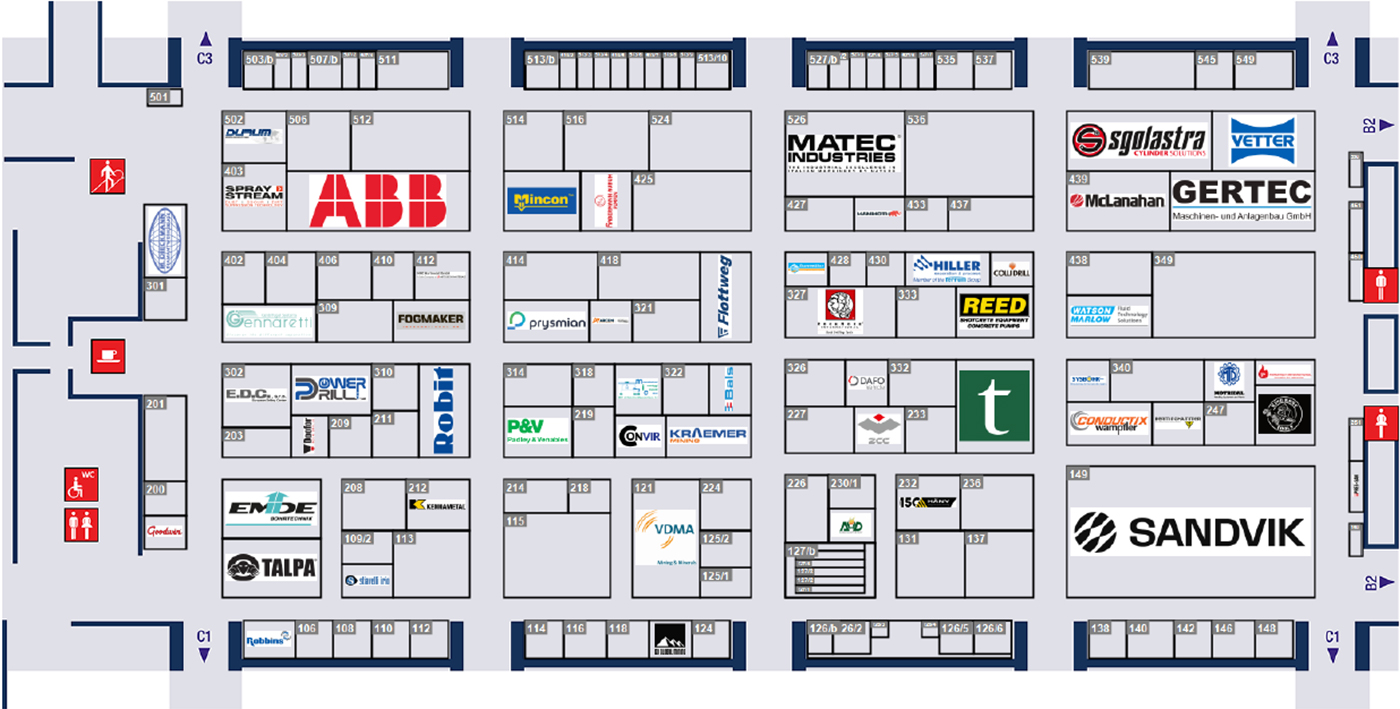 Bauma-2025-map-Hall-C2
