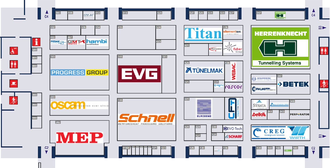 Bauma-2025-map-Hall-C3