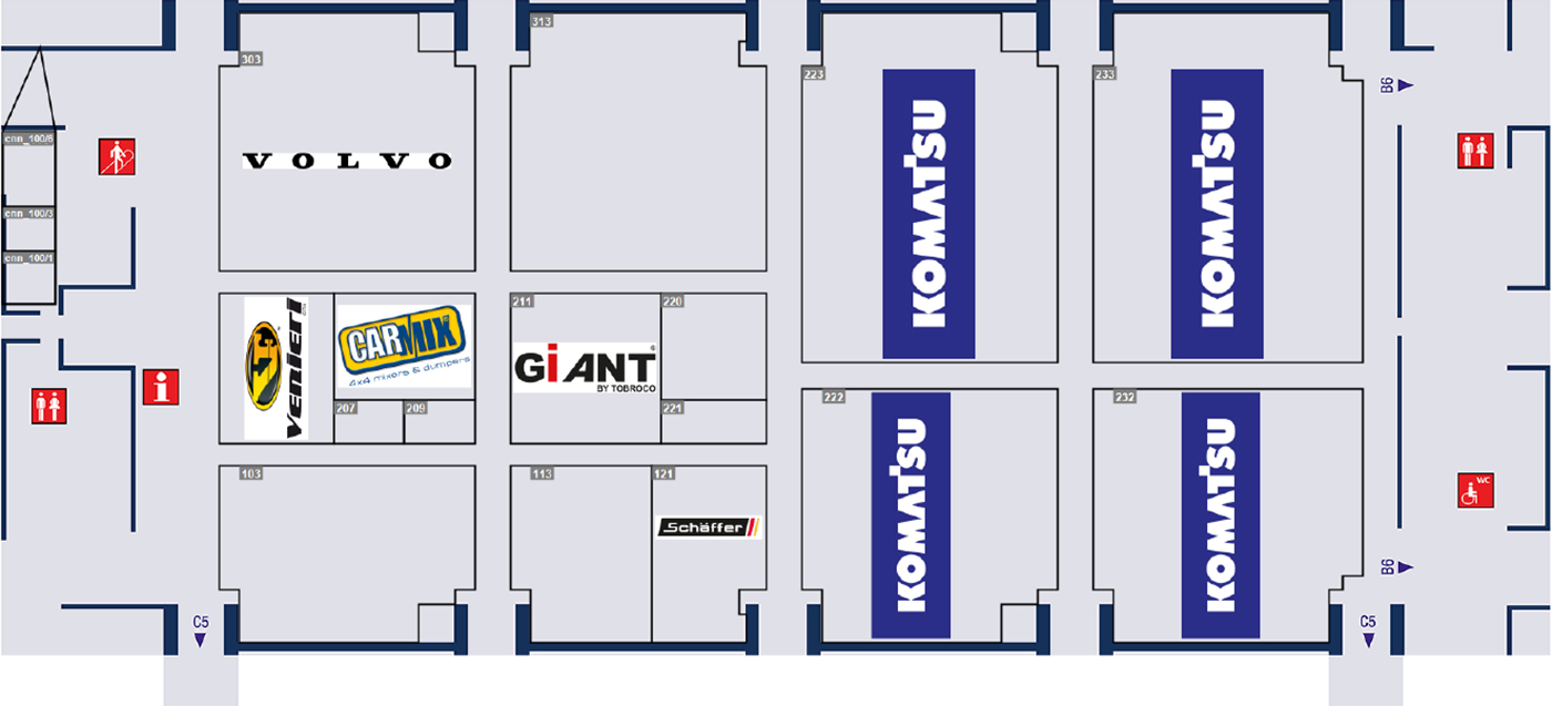 Bauma-2025-map-Hall-C6
