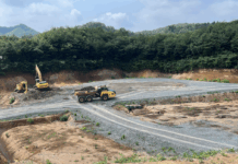 HM400 articulated dump truck operates autonomously during testing