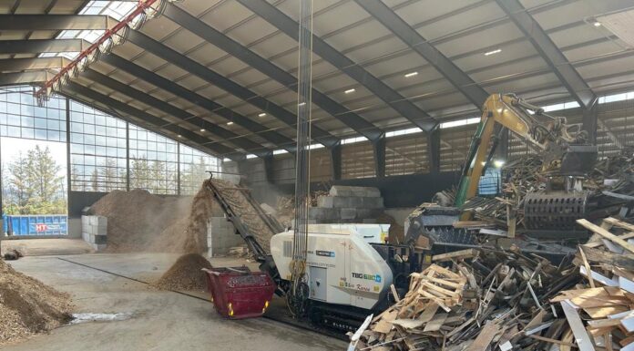 Terex Ecotec TBG630E Electric High Speed Shredder Rogaland