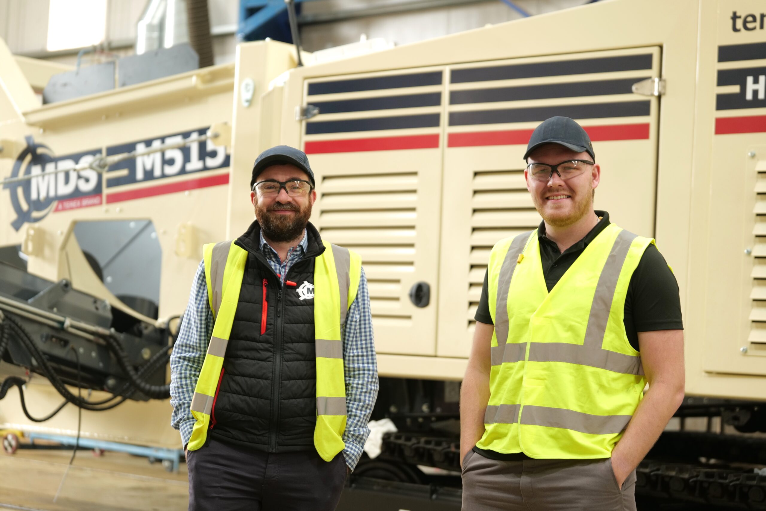 General Manager Steven Keenan (left) and Liam Og Murray (right) 