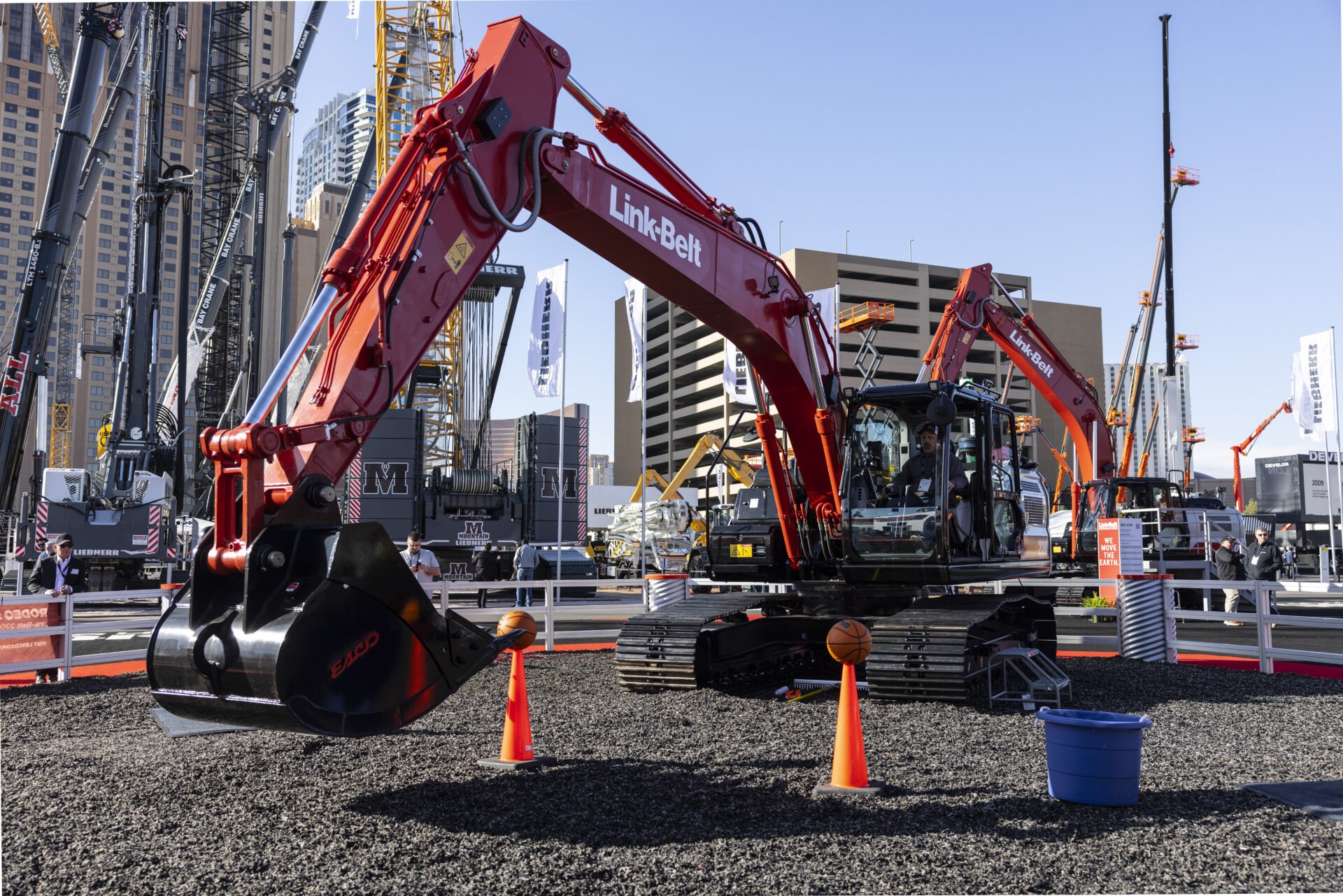 Link-Belt Combines New Excavator Launches With Tech Demos and Pink-Belt Fundraiser at ConExpo 2026