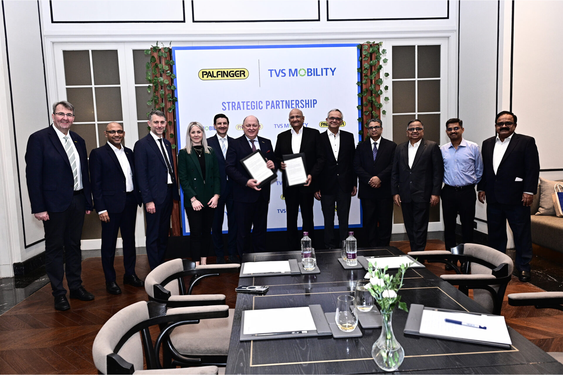 PALFINGER Expands Partnership with TVS Mobility Group,  Further Strengthening Its Presence in India