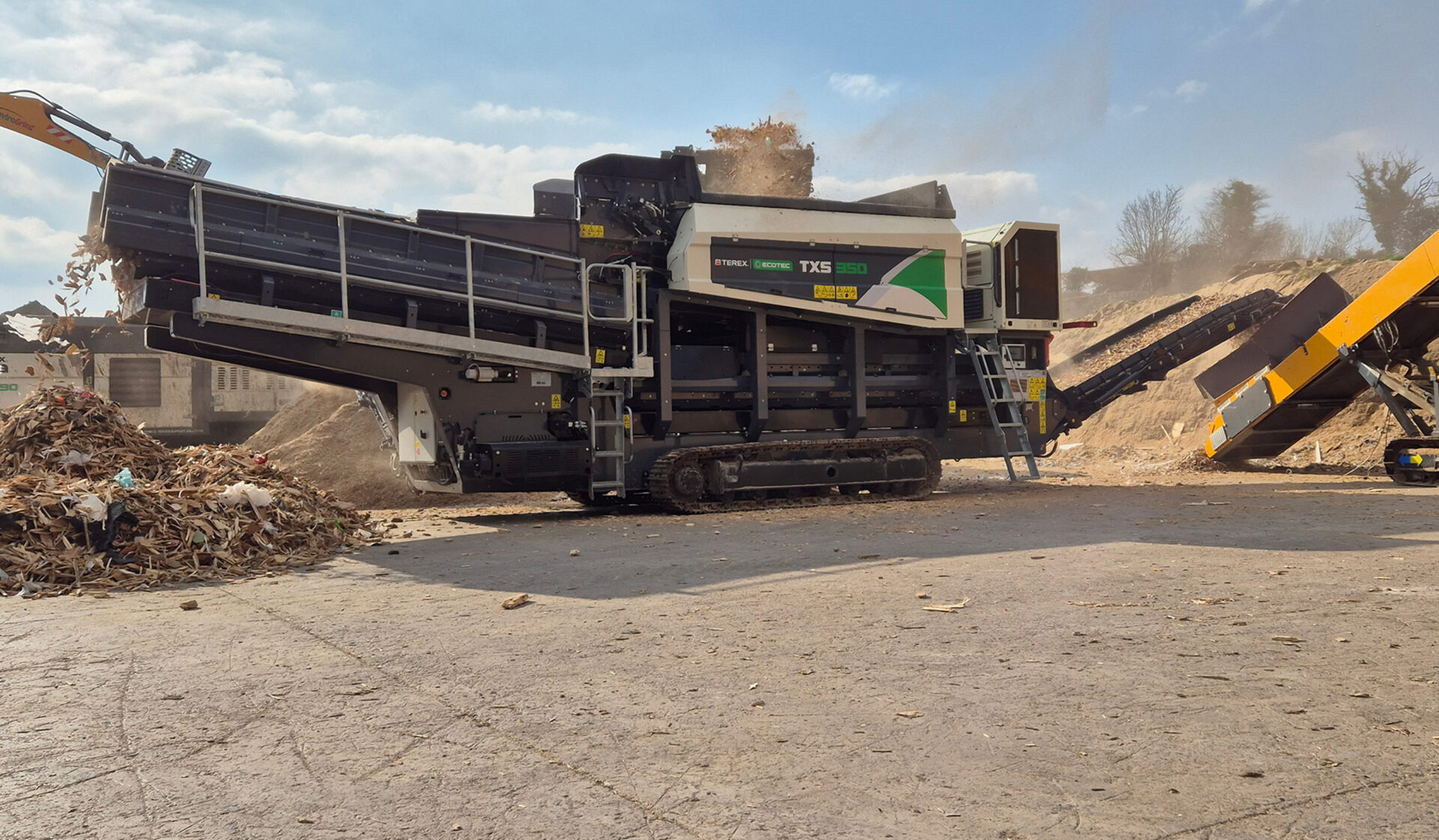 Terex Ecotec Expands Its Screening Range with the New TXS 350 Starscreen