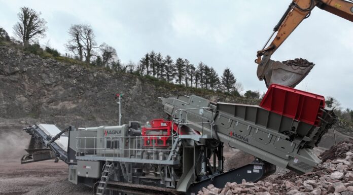 MAGNA Showcases the MT400C Cone Crusher and MT6S Scalping Screen at Hillhead
