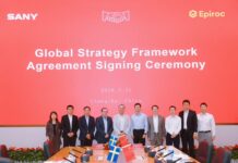 Epiroc and SANY Formalise Global Partnership for Mining and Infrastructure