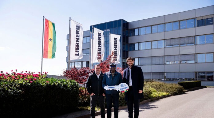 BAJ Adds Ghana’0s First LICCON3 Liebherr LTM 1100 – 5.3 to its Fleet