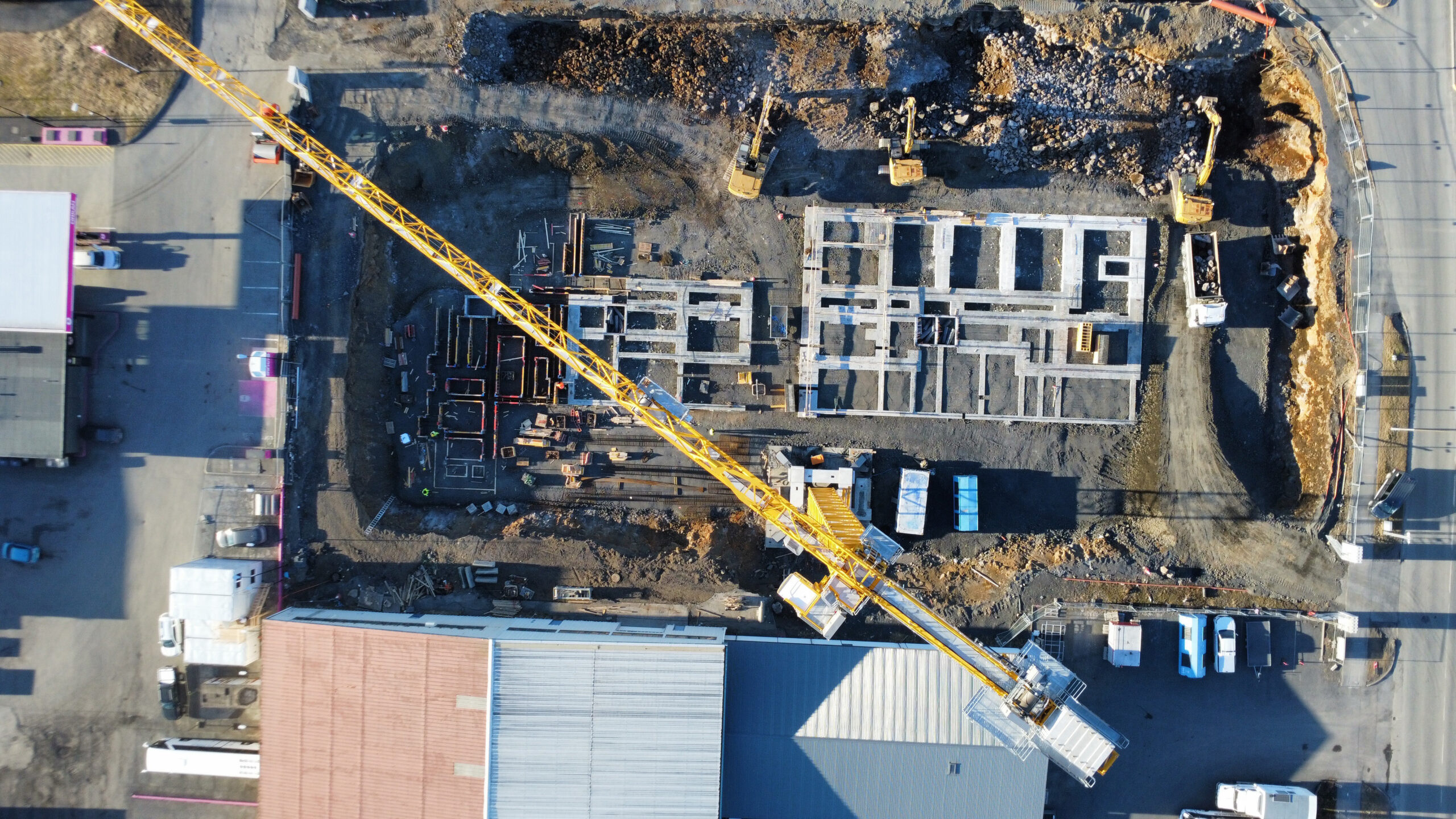 [Job Story] A Single Potain Tower Crane Replaces Multiple Mobile Cranes on Reykjavik Residential Build