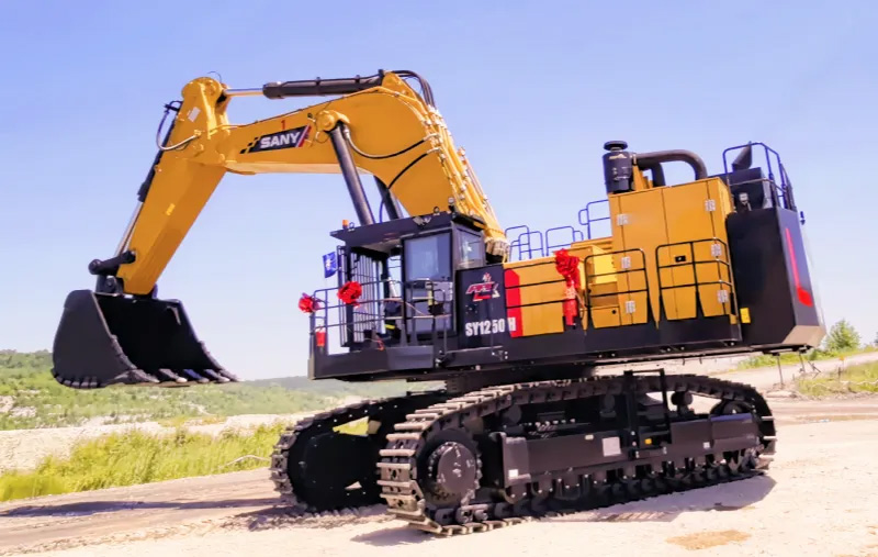 SANY Delivers First SY1250H 120-Ton Mining Excavator to Europe