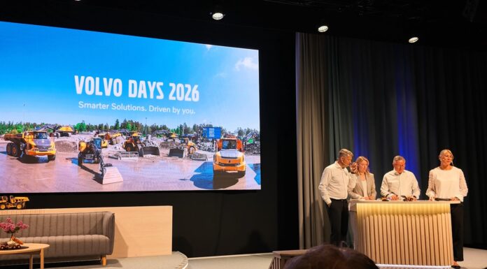 Volvo CE Sharpens Strategy for a Challenging Future, Showing Full Strength at Volvo Days