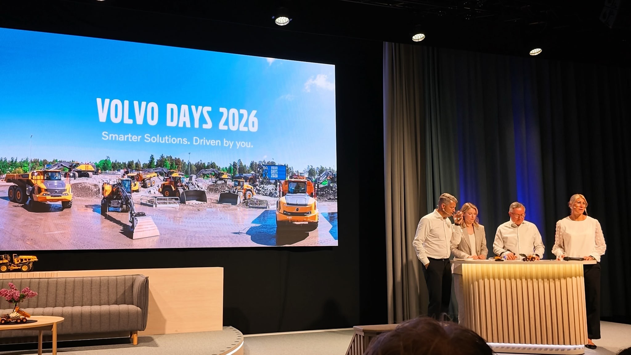 Volvo CE Sharpens Strategy for a Challenging Future, Showing Full Strength at Volvo Days