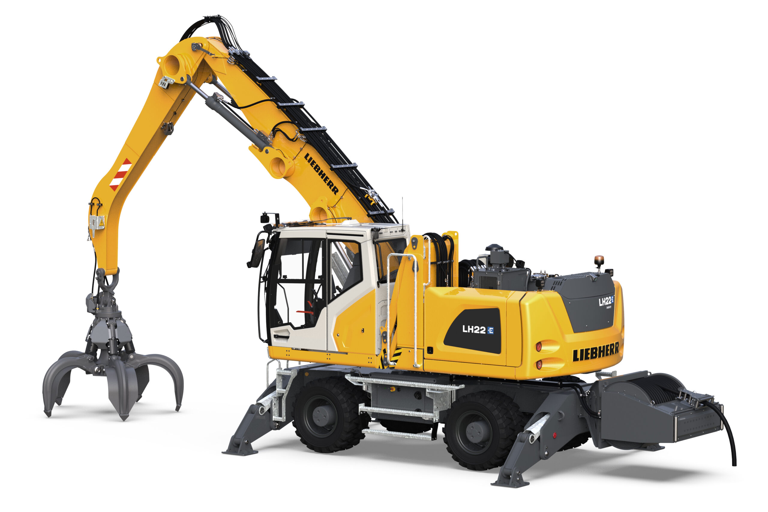 Liebherr Unveils New Generation 8 Material Handlers With Conventional and Electric Power