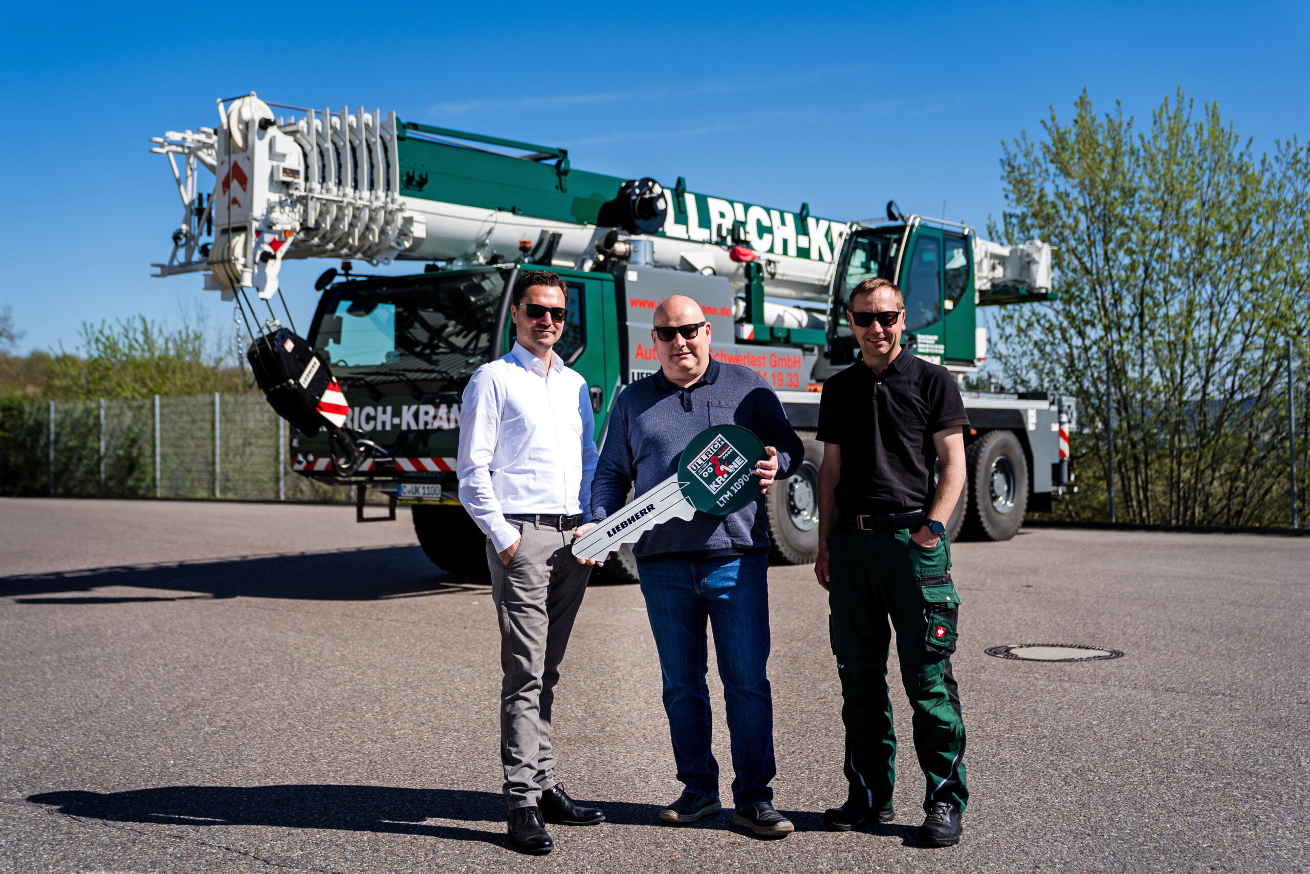German Company Ullrich Krane Adds a Liebherr LTM 1090-4.2 to Its Fleet