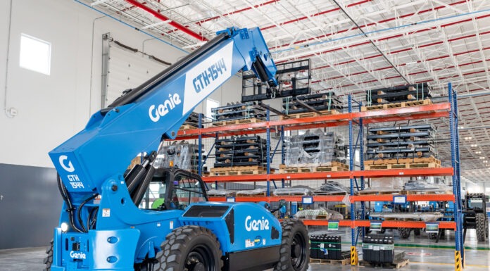 Genie GTH-1544 Focuses on Material Flow in Large Jobsite Operations
