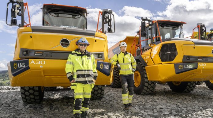 Volvo A30 Electric Enters Service at Hemsil 3 Hydropower Site in Norway
