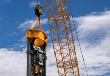 Liebherr Introduces H 10 Hammer for Rope-Suspended Piling Applications