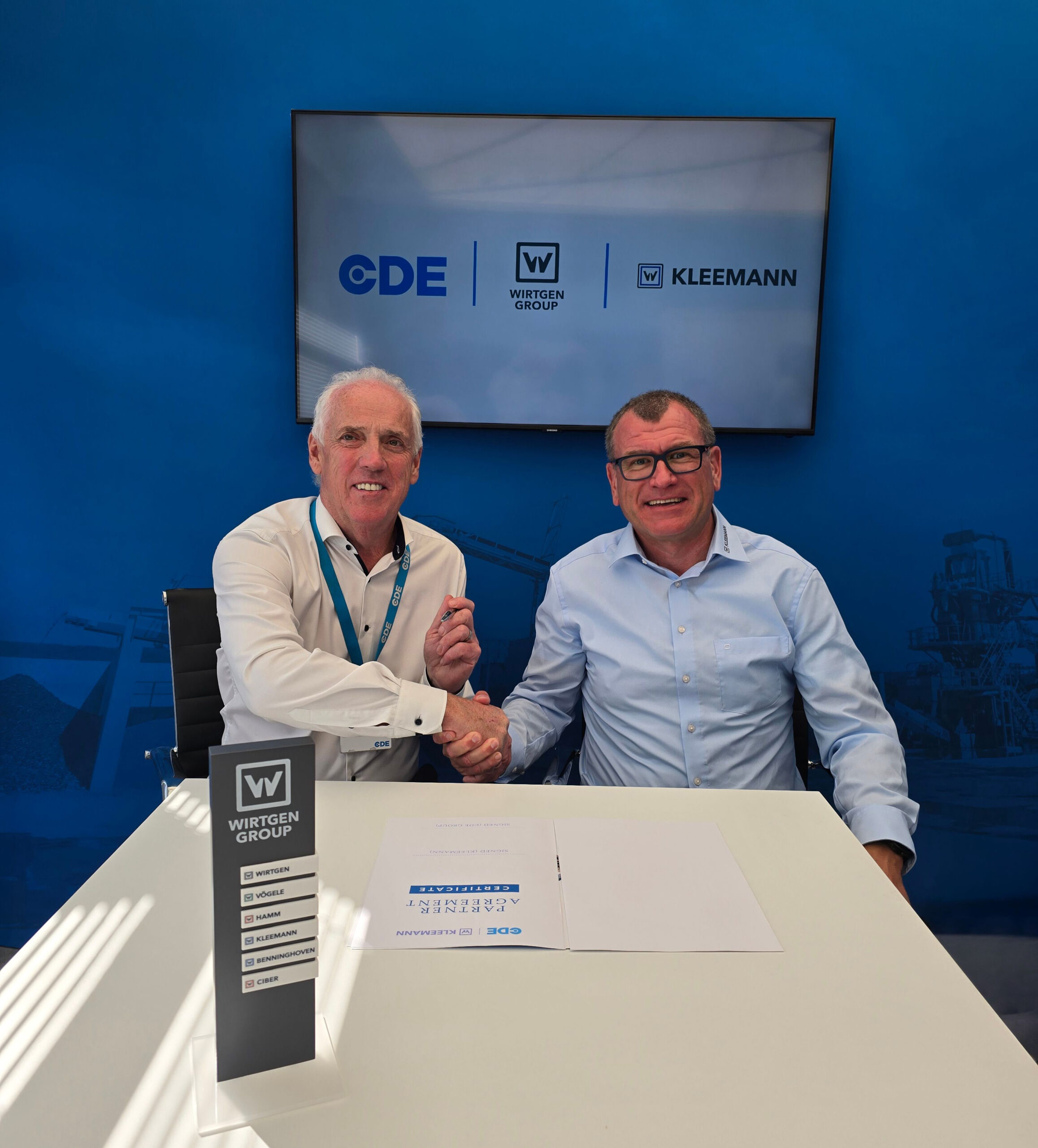 Dry Crushing Meets Wet Processing: CDE Hands Its German Route to Market to Kleemann