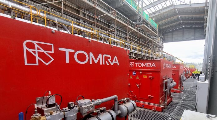 TOMRA Wins a 22-Sorter Order for Pilgangoora in Western Australia A TOMRA XRT sensor-based ore sorter, the technology PLS will install in 22 units at its Pilgangoora lithium operation in Western Australia.