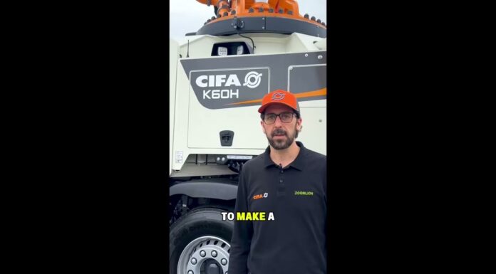 CIFA K60H Truck Pump