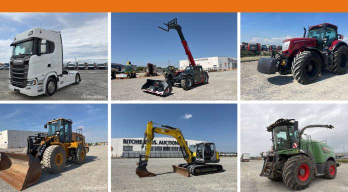 3,000 Machines, No Reserve: Ritchie Bros. Closes Super September in Caorso A selection of machines on sale at the Ritchie Bros. unreserved auction in Caorso, Italy