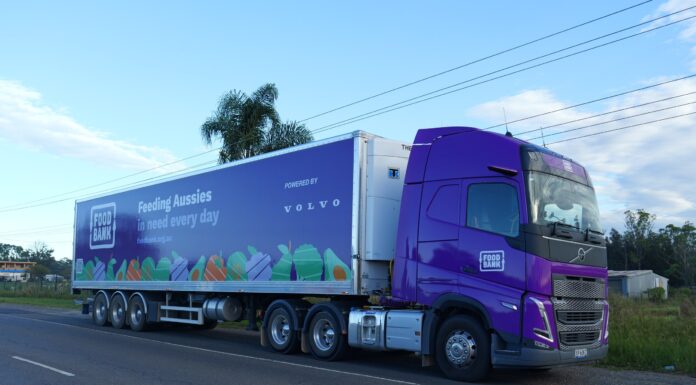 One Truck, 2.1 Million Meals: Foodbank’s Volvo FH Marks Its First Year Foodbank NSW & ACT's Volvo FH I-Save prime mover and Vawdrey refrigerated trailer