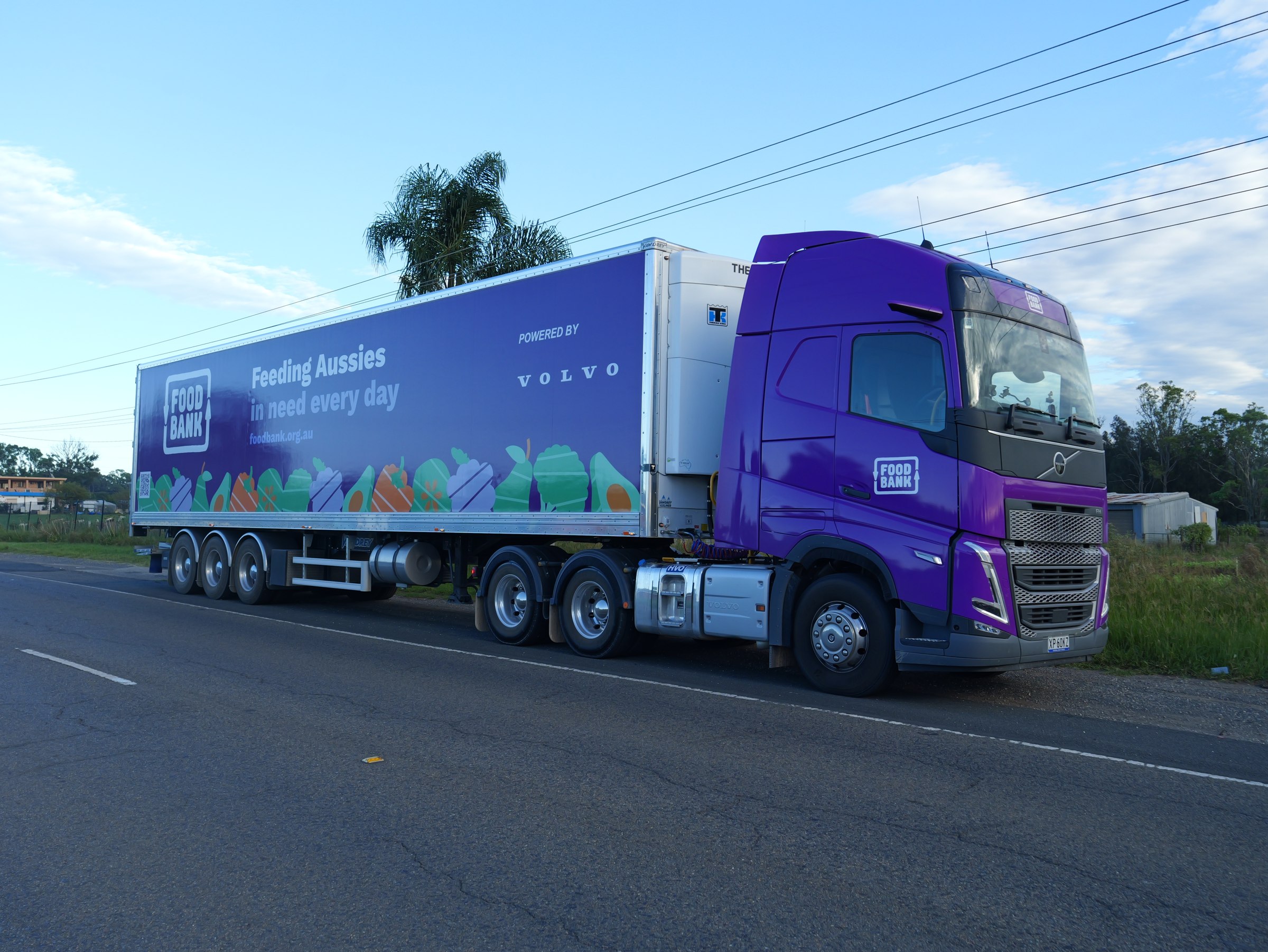 One Truck, 2.1 Million Meals: Foodbank’s Volvo FH Marks Its First Year