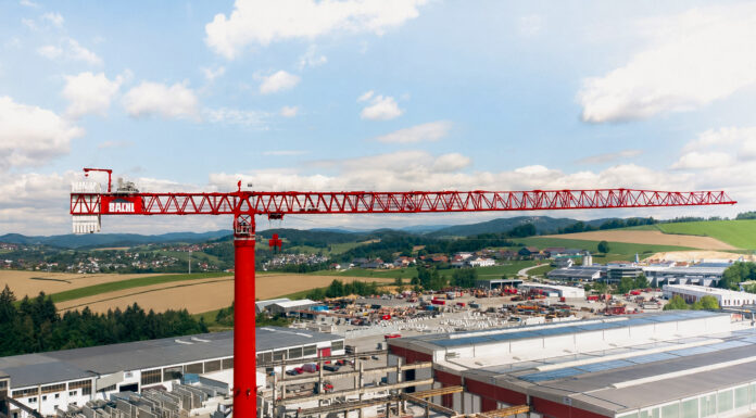 Potain Launches MDT 1609, Its Largest Topless Tower Crane