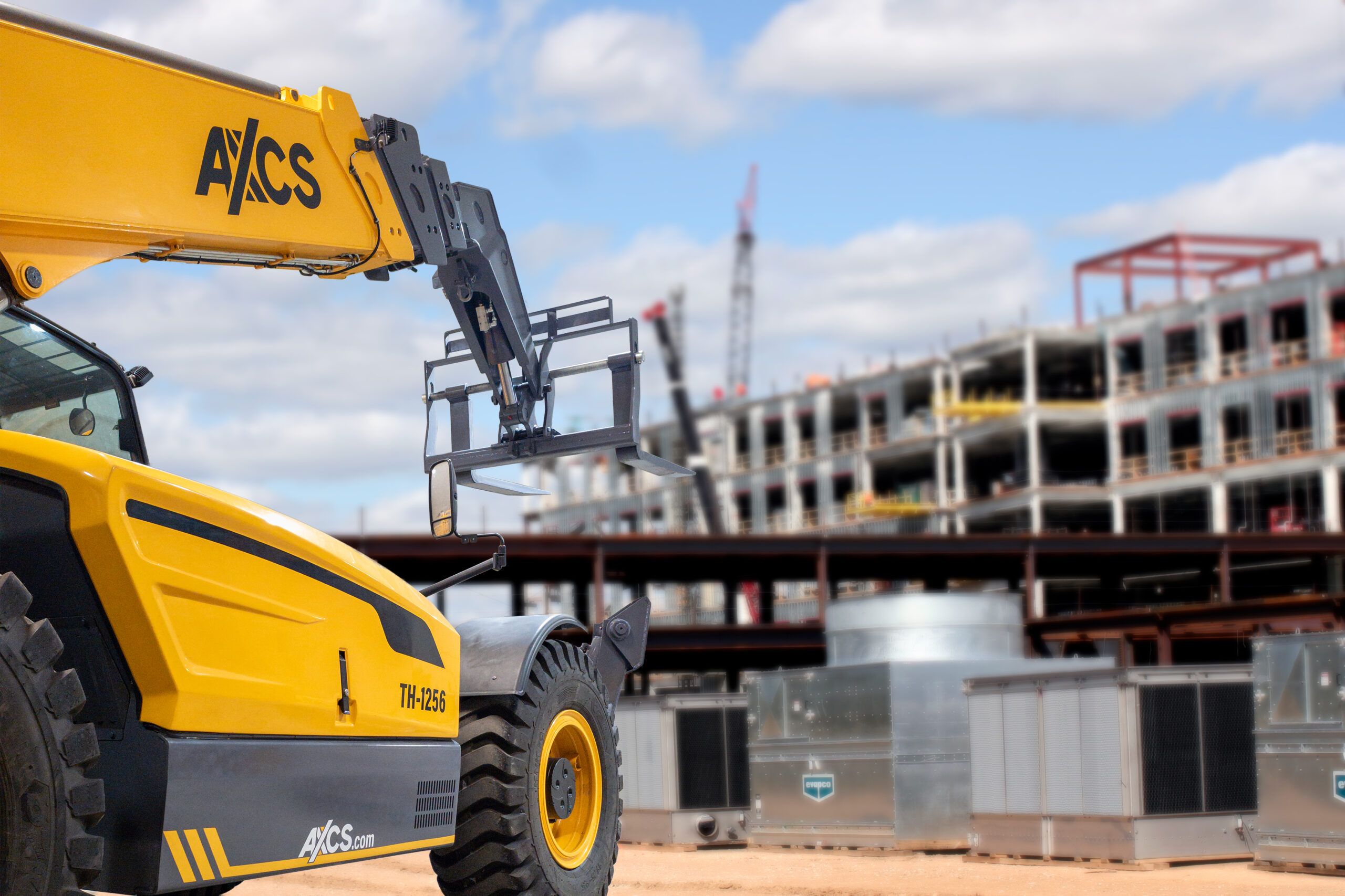 AXCS Equipment Launches TH-Series Telehandlers in North America