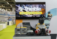 Trimble products on display at bauma CONEXPO INDIA 2026