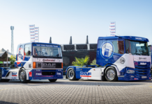 A Race Livery on a Working Truck, and 525 kWh Underneath It