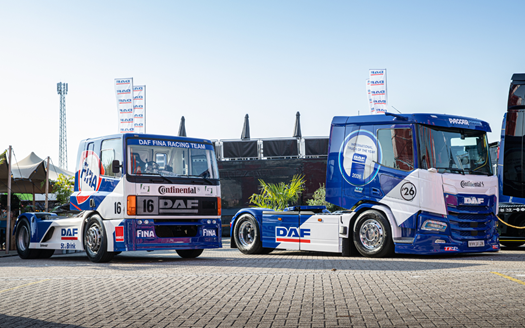 A Race Livery on a Working Truck, and 525 kWh Underneath It