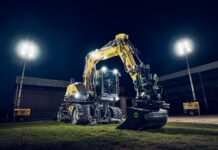 The new Wacker Neuson EW135 wheeled excavator (image: Wacker Neuson SE)
