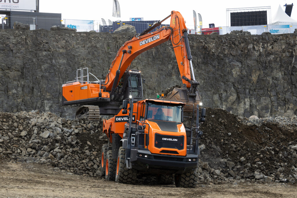 Stop at 4 Metres: Develon Puts Its Safety Tech to Work in a Basalt Quarry